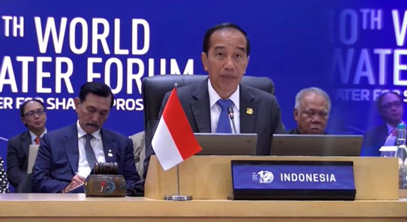 KTT WWF, Jokowi: Tak Ada Air, Tak Ada Kehidupan