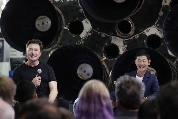 Miliarder Jepang Yusaku Maezawa Menjadi Penumpang Pertama SpaceX yang  akan Pergi ke Bulan