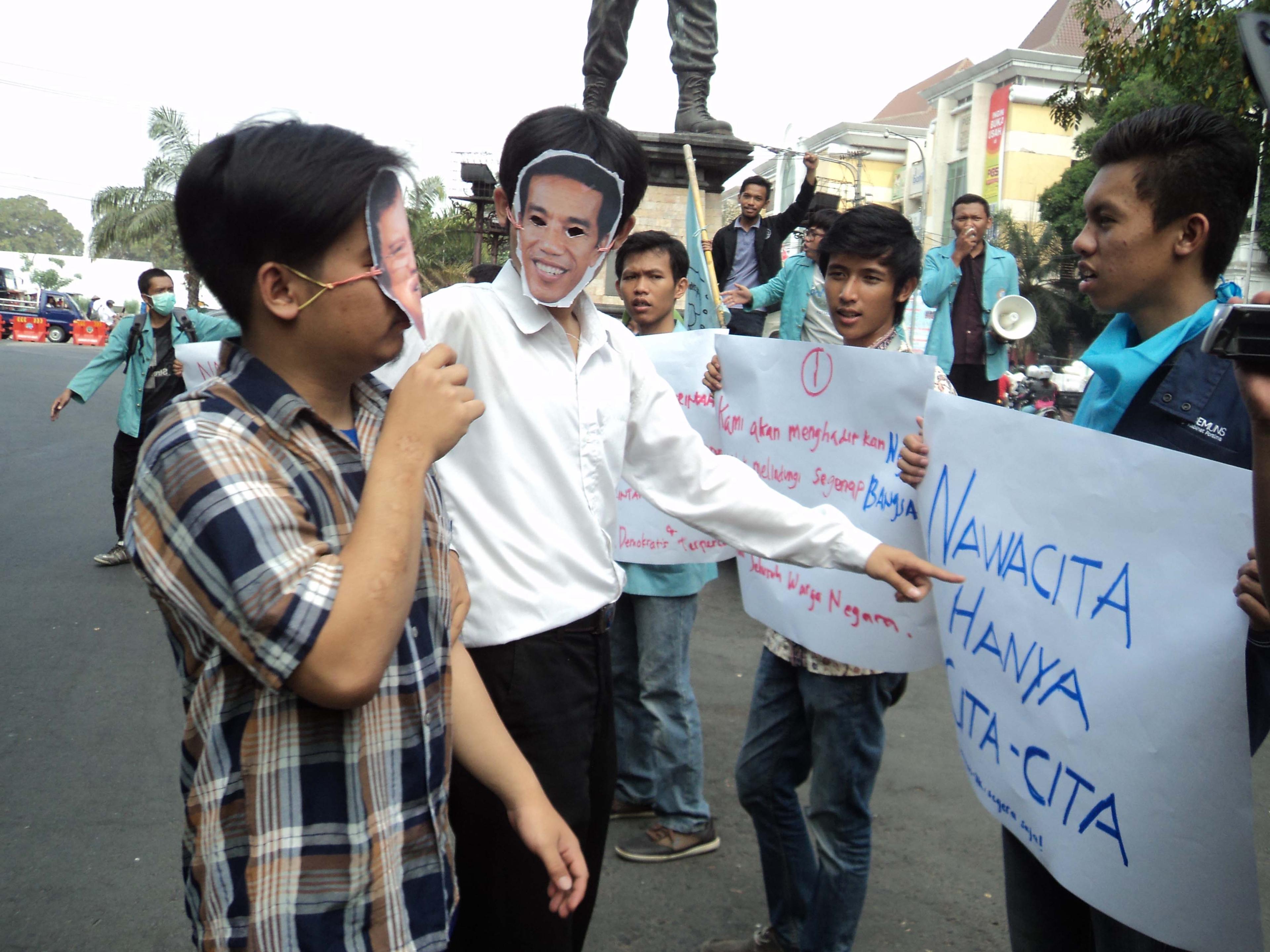 Setahun Jokowi-JK, Aksi Gabungan Mahasiswa Bakal Geruduk Istana