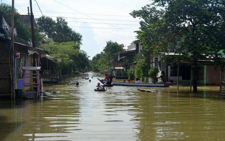 Banjir Kembali Terjang 11 Desa di Cilacap