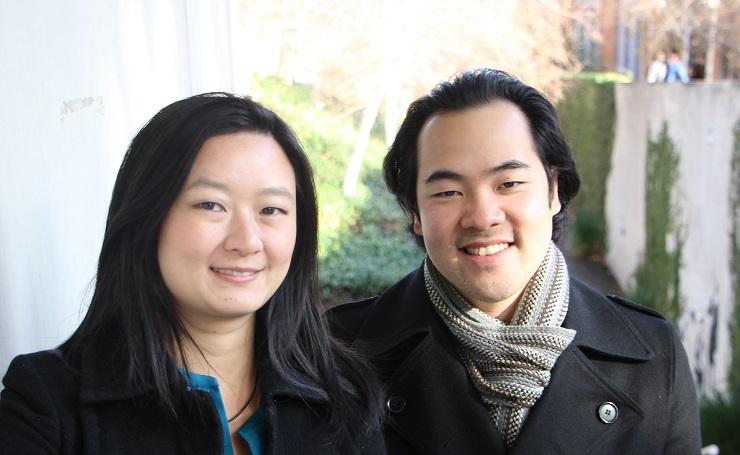 Wesa Chau and Jeih-Yung Lo (Right) (Photo: Jarni Blakkarly)