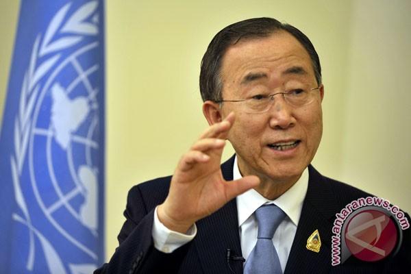 Sekjen PBB Ban ki-moon (Foto: Antara)
