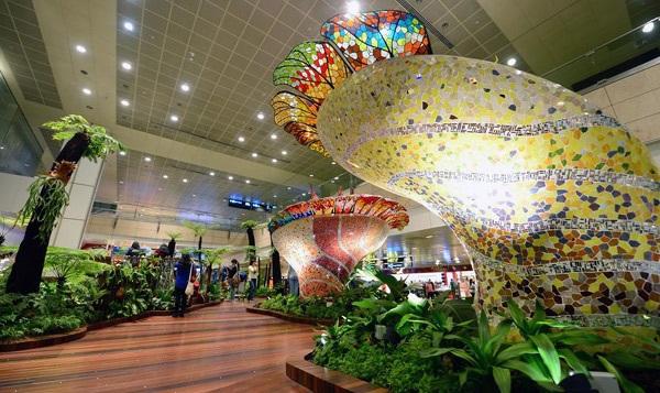 Bandara Changi di Singapura (Foto: Xinhua)