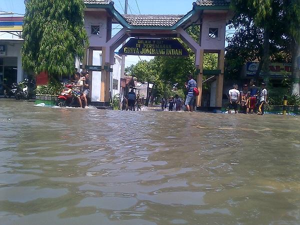 Belasan Desa di Jombang Kembali Terendam Banjir