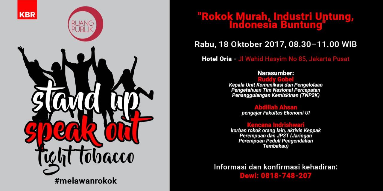 Rokok Murah, Industri Untung, Indonesia Buntung  
