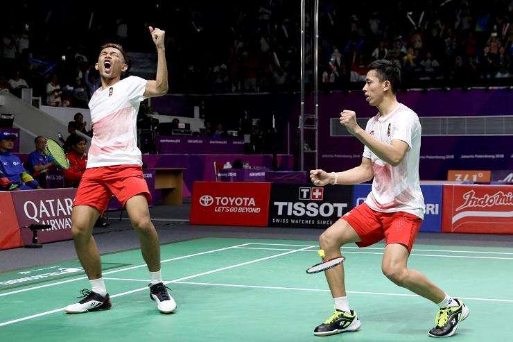 Tim Bulu Tangkis Beregu Putra Indonesia Melaju ke Final Asian Games