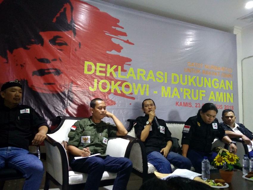Relawan Gatot Nurmantyo untuk Rakyat (GNR) Sepakat Dukung Jokowi-Ma'ruf