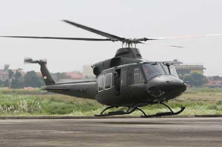 Sudah 20 Jam Helikopter Bell TNI AD Hilang Kontak