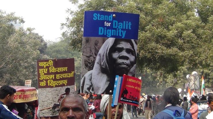 Unjuk rasa komunitas Dalit meningkat di India. (Foto: Bismillah Geelani)