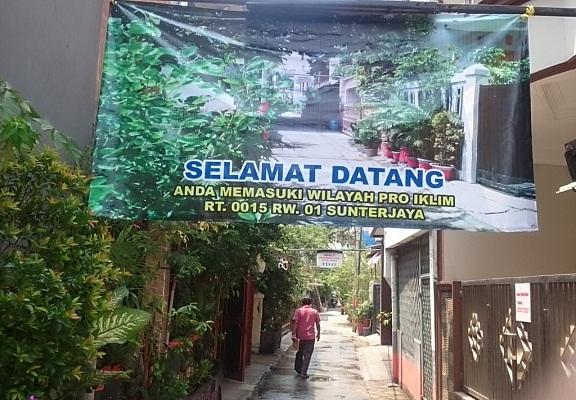 Menengok Hijaunya Kampung Iklim di Sunter Jaya, Jakarta Utara