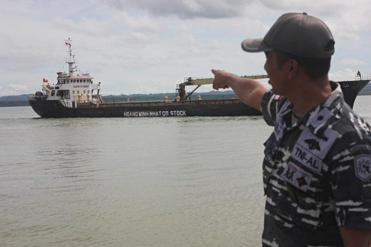 TNI AL Tangkap Kapal Berbendera Vietnam di Wilayah Perbatasan