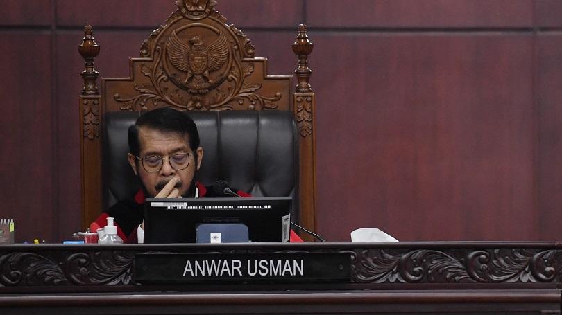 Anwar Usman Langgar Kode Etik Lagi, Dihukum Teguran Tertulis