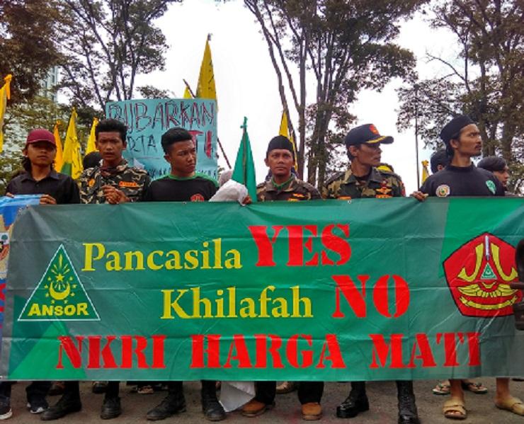 Pemuda NU Tolak Keberadaan HTI di Bandung