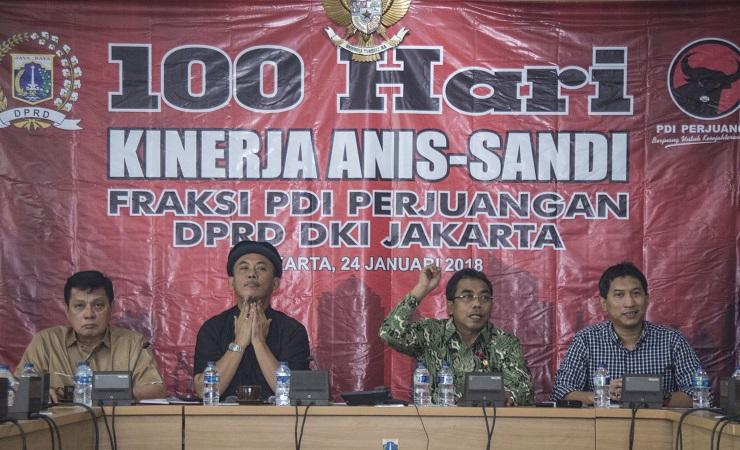 F-PDIP DPRD DKI: Jangan Sampai Pak Anies Punya Kebijakan Salah, Kita Diam!