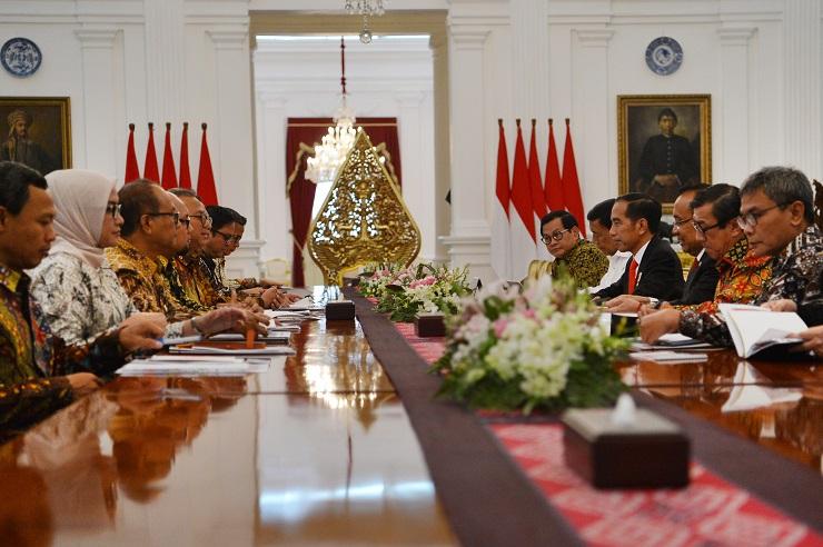 KPU Temui Jokowi di Istana Bahas Larangan Bekas Napi Korupsi Nyaleg