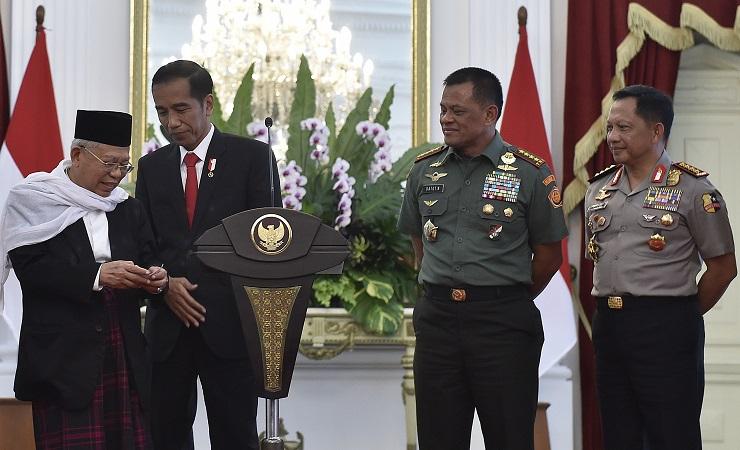 Istana: Pidato Jokowi Bukan untuk Legalkan Tindakan Represif Aparat
