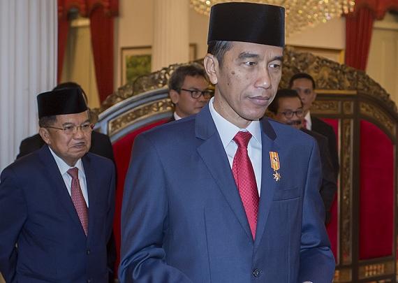 Presiden Joko Widodo dan Wakil Presiden Jusuf Kalla. (Antara)