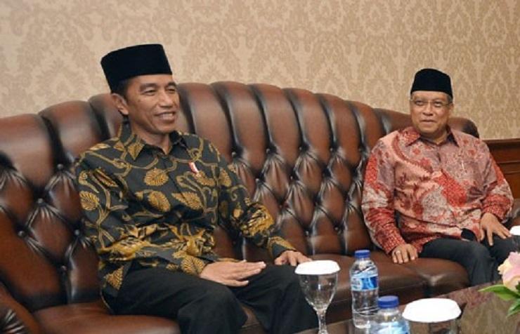 Bertemu Kiai Said Aqil, Presiden Jokowi Bahas Islam Radikal