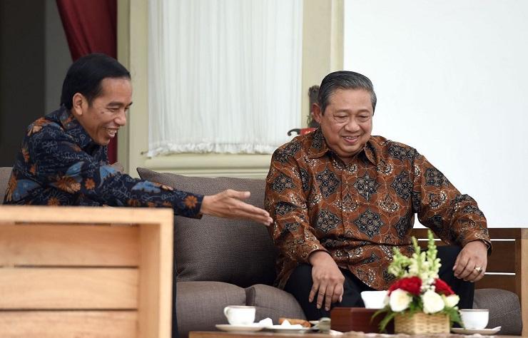 Ketemu Jokowi, SBY: Saya Senang Sekali, Alhamdulillah 