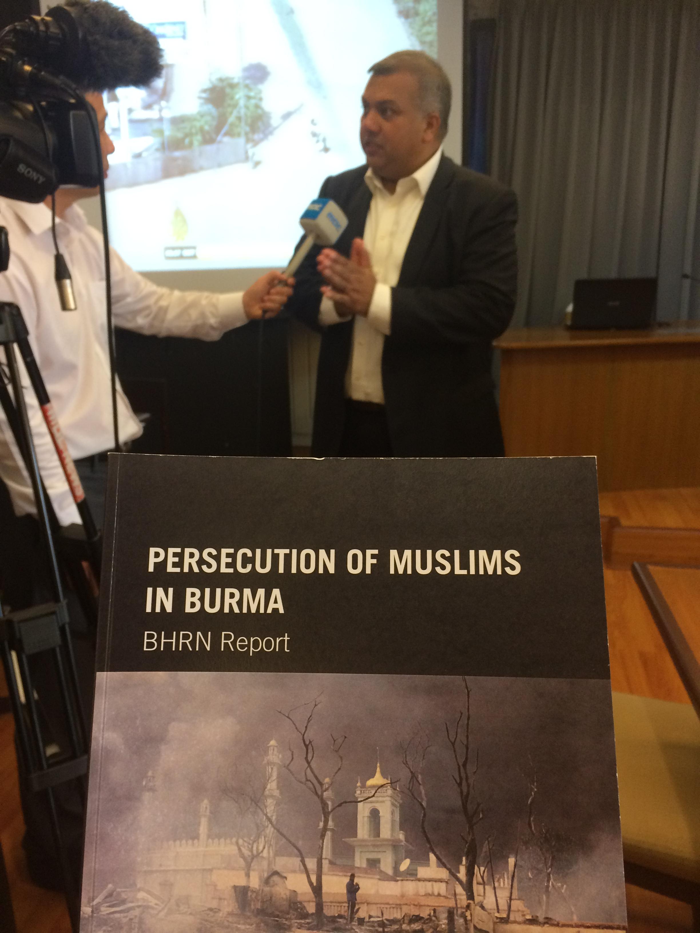 Jaringan Hak Asasi Manusia Burma merilis laporan soal persekusi terhadap Muslim di Myanmar. (Foto: K