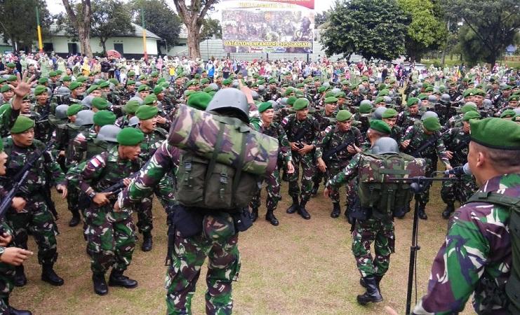 TNI Kirim Ratusan Tentara ke Papua, Sisir Perbatasan