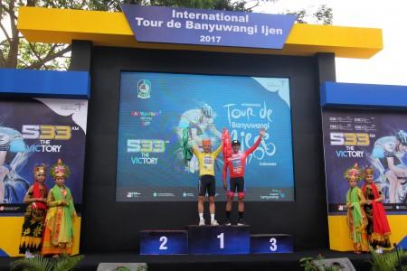 Internasional Tour de Banyuwangi Ijen: Pembalap Asal Italia Kuasai Etape Pertama 
