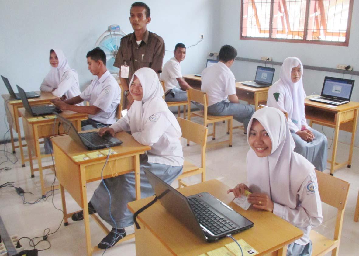 Listrik Padam, UNBK Tingkat SMK di Aceh Utara Gagal