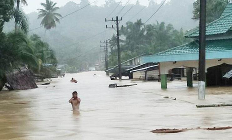 Banjir Setinggi 4 Meter Terjang Aceh Singkil