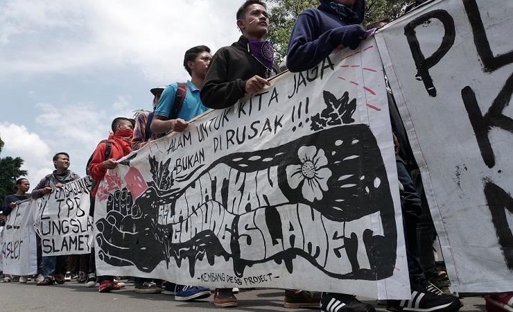 Kronologi Ricuh Demonstrasi Tolak PLTP Baturaden Banyumas, 24 Warga Ditahan