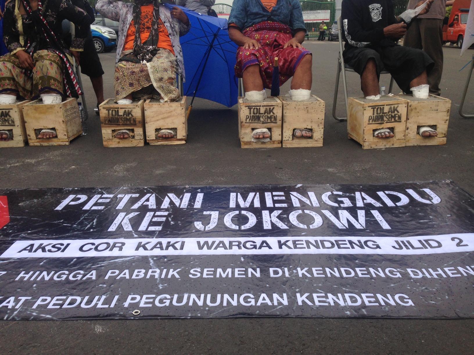 Surat Rakyat Kendeng untuk Presiden Jokowi