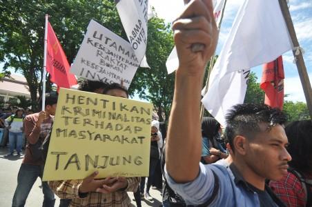Sengketa Lahan di Tanjung Luwuk Banggai, Puluhan Warga Gugat  Ganti Rugi