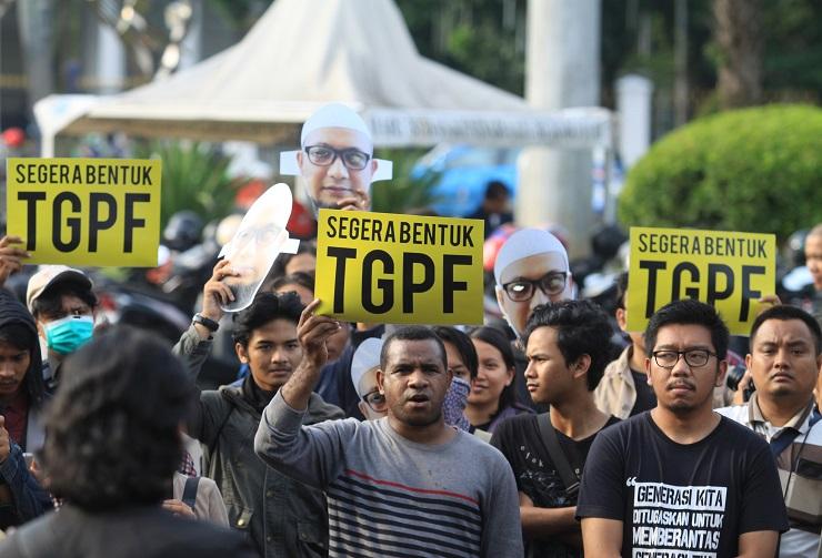 Setahun Kasus Penyerangan Novel, Kenapa Presiden Harus Bentuk TGPF?