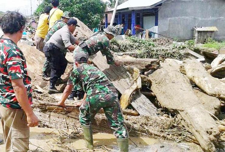 1,5 Hektare Tambak di Aceh Tenggara Rusak Karna Banjir Bandang