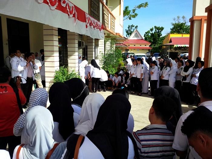 10 Bulan Uang Pelayanan Tak Dibayar, Ratusan Pegawai RSUD Nunukan Demo
