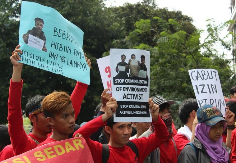 Kriminalisasi Aktivis, Penolak Perusahaan Rayon Mengadu ke Komnas HAM