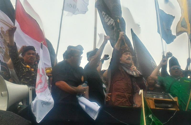 GP Ansor dan Ormas di Bali Demo Minta FPI, HTI dan MMI Dibubarkan