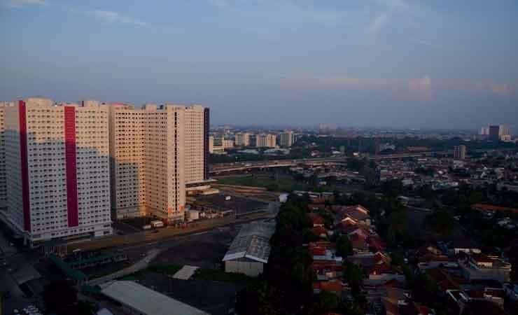 Apartemen Green Pramuka. (KBR/Danang)