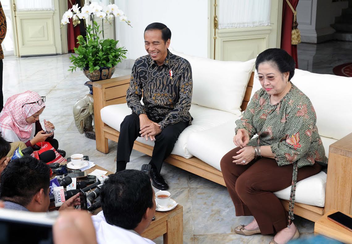 Temui Jokowi, Mega Minta Presiden Kumpulkan Partai Pendukung