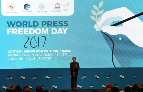 Hari Kebebasan Pers Dunia, Jokowi Minta Media Jadi Penerang
