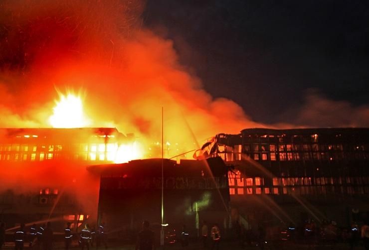 Kebakaran di Pasar Pagi Kaliwingu, Kerusakan Capai 60 Persen