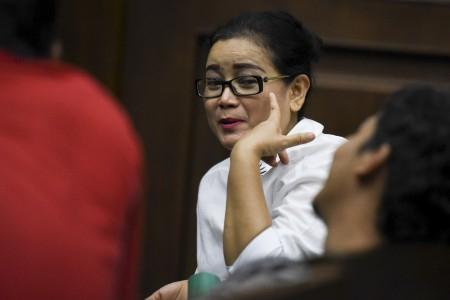 Keterangan  Palsu, Jaksa Tuntut Miryam 8 Tahun Penjara