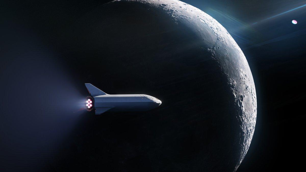 SpaceX Akan Kirim Wisatawan Pertama ke Bulan