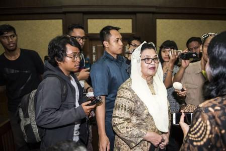 Majelis Hakim Tipikor Tolak Eksepsi Eks Menkes Siti Fadila Supari