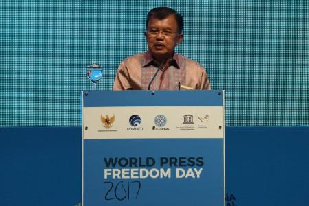 Hari Kebebasan Pers Dunia, JK: Indonesia Lebih Aman Bagi Jurnalis