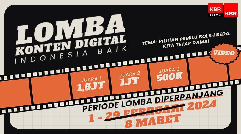 Lomba Konten Digital Indonesia Baik!