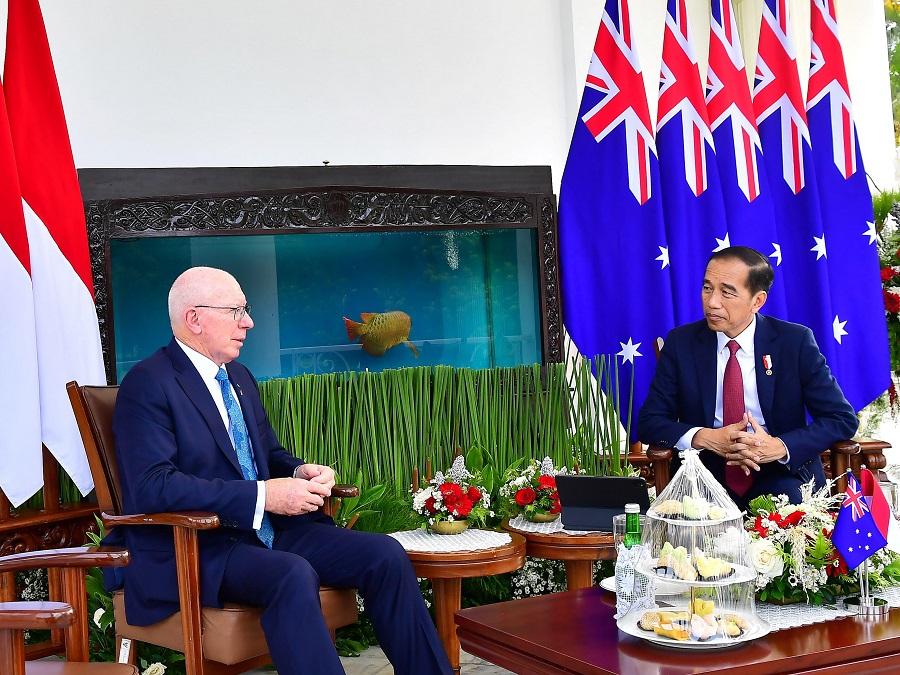 Bertemu Jokowi, Gubernur Jenderal Australia Bahas Penguatan Hubungan Bilateral