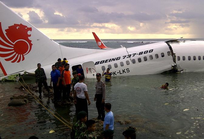 Lion Air Santuni Penumpang Pesawat Jatuh di Bali Rp 55 Juta