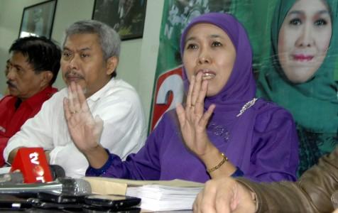 KPU Jatim Siap Digugat Pasangan Khofifah-Herman