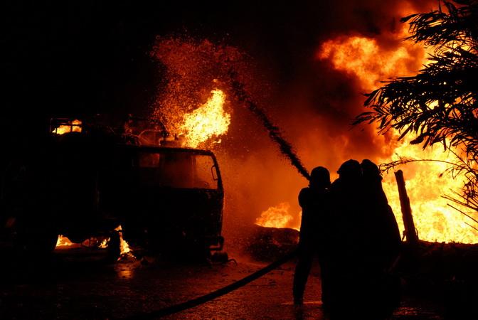 Pipa Pertamina Meledak di Tasikmalaya karena Korsleting