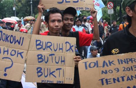 Buruh Bakal Duduki Balaikota Jakarta